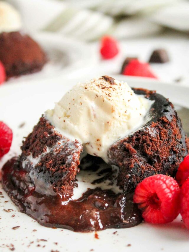 Molten Chocolate Lava Cakes for Two