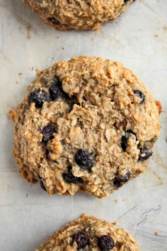 Banana Oatmeal Breakfast Cookies | katiebirdbakes.com