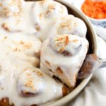 Carrot Cake Cinnamon Rolls | katiebirdbakes.com