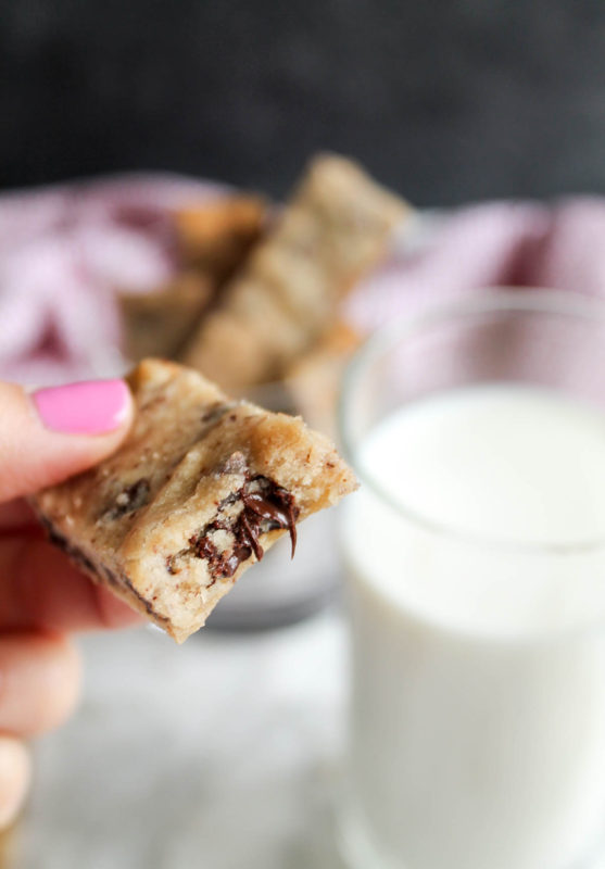 Chocolate Chip Cookie Sticks | katiebirdbakes.com