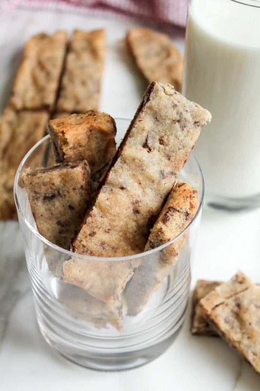 Chocolate Chip Cookie Sticks | katiebirdbakes.com