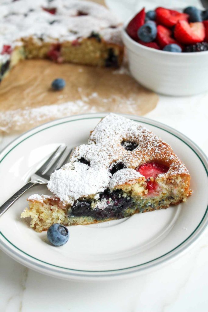 Berry Buttermilk Cake Katiebird Bakes