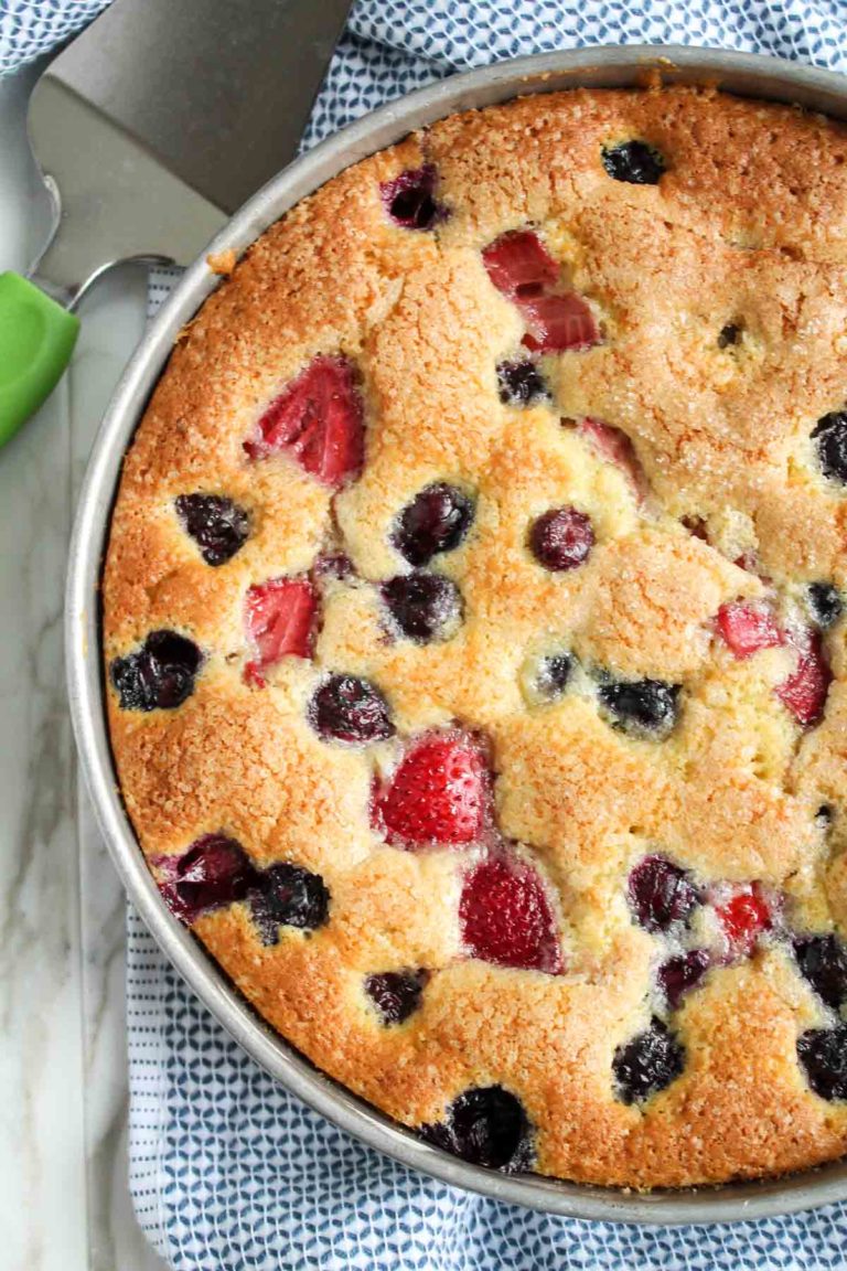 Berry Buttermilk Cake Katiebird Bakes