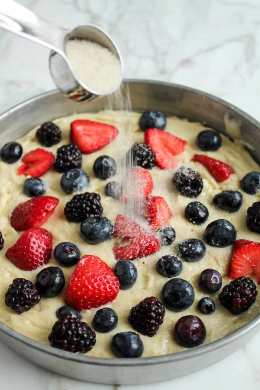 Berry Buttermilk Cake | katiebirdbakes.com