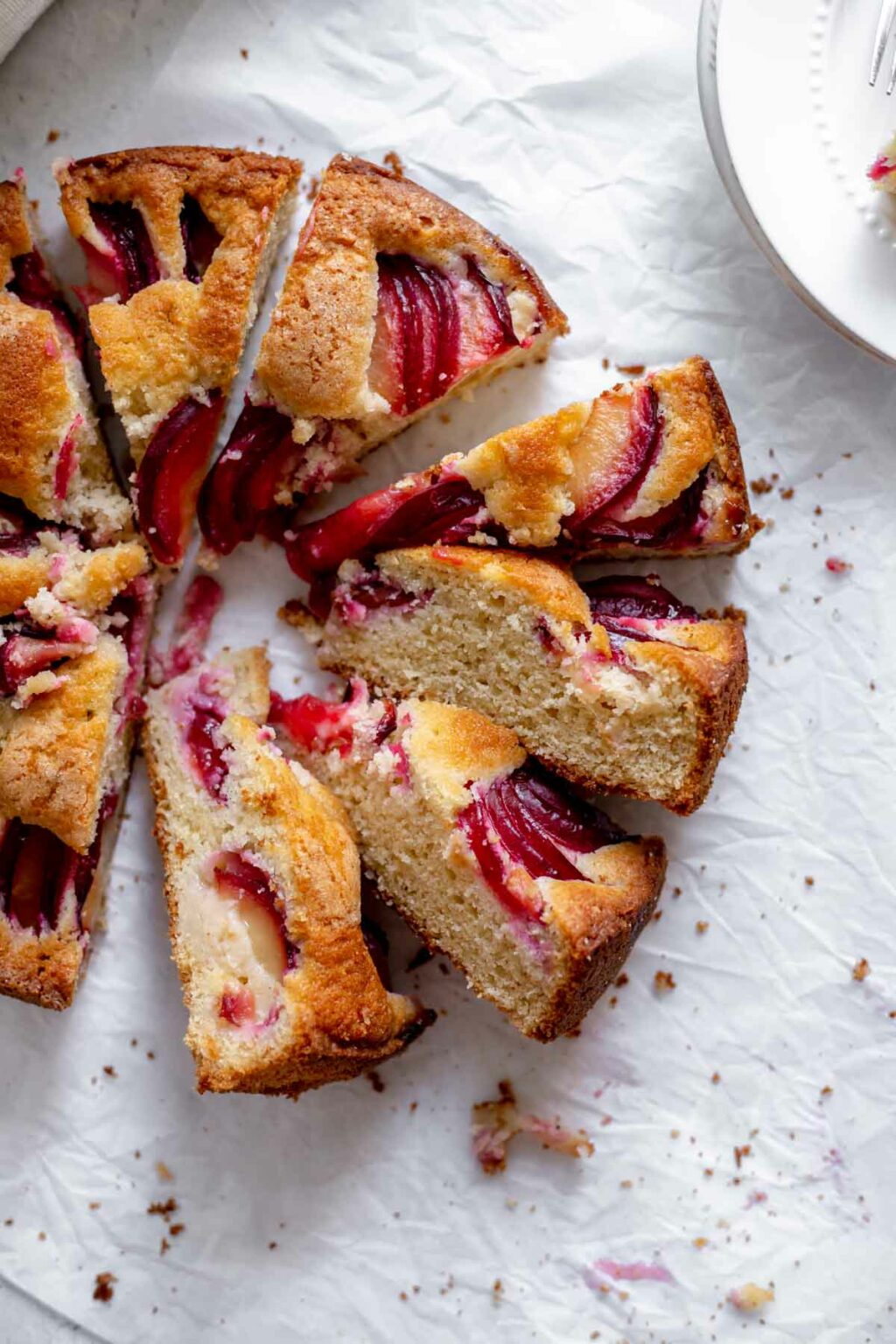 Plum Coffee Cake Katiebird Bakes