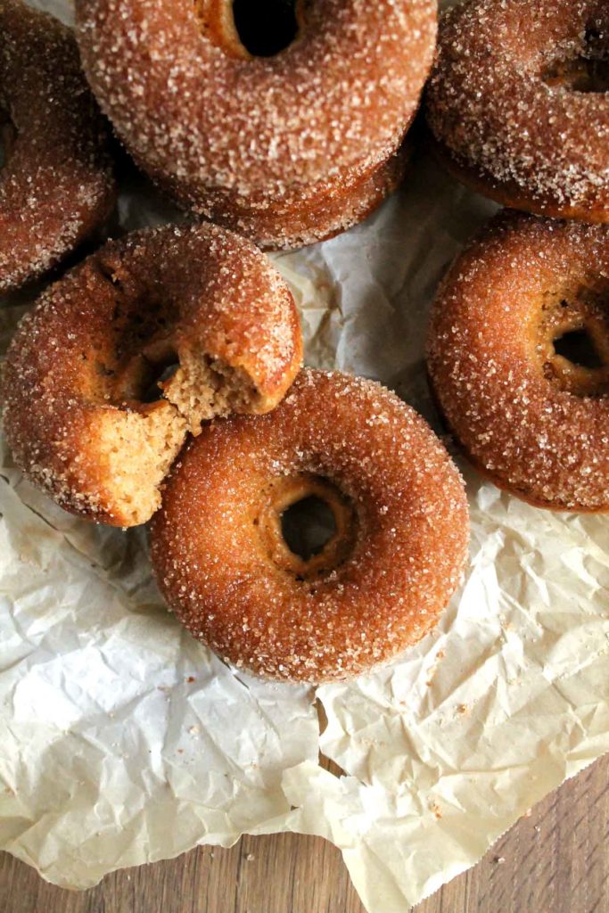 Apple Cider Donuts made without frying