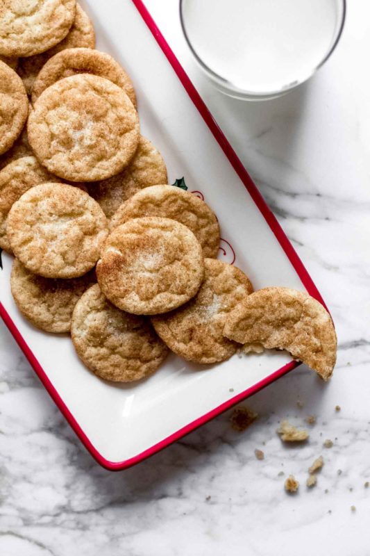 Snickerdoodles - the classic cinnamon sugar cookies!