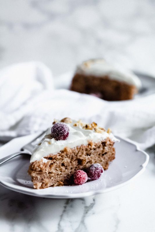 Parsnip Cake - similar to its cousin the carrot cake, with unique spices and flavor!