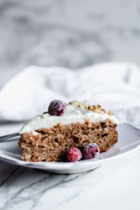 Parsnip Cake - similar to its cousin the carrot cake, with unique spices and flavor!
