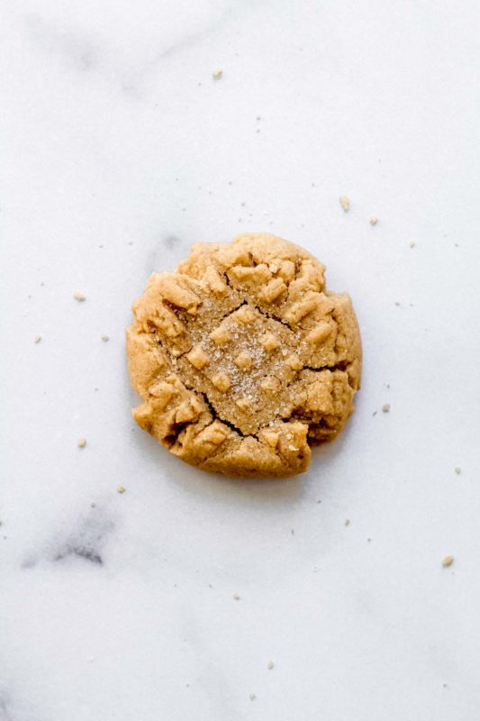 The Easiest Peanut Butter Cookie Recipe | katiebirdbakes