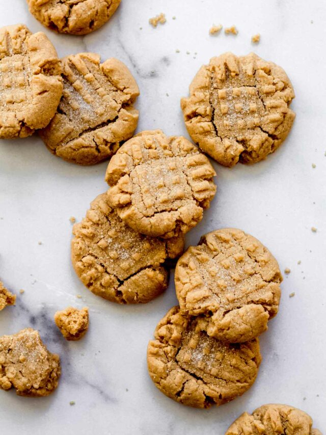 The Easiest Peanut Butter Cookies