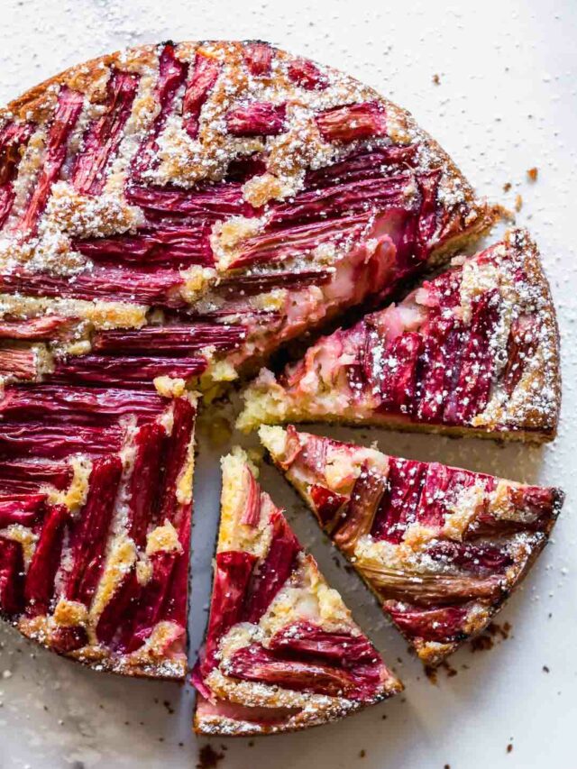 Rhubarb Cake