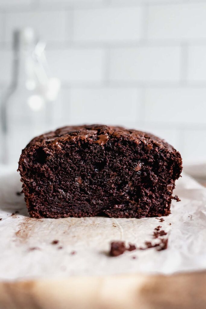 Double dark chocolate banana bread recipe