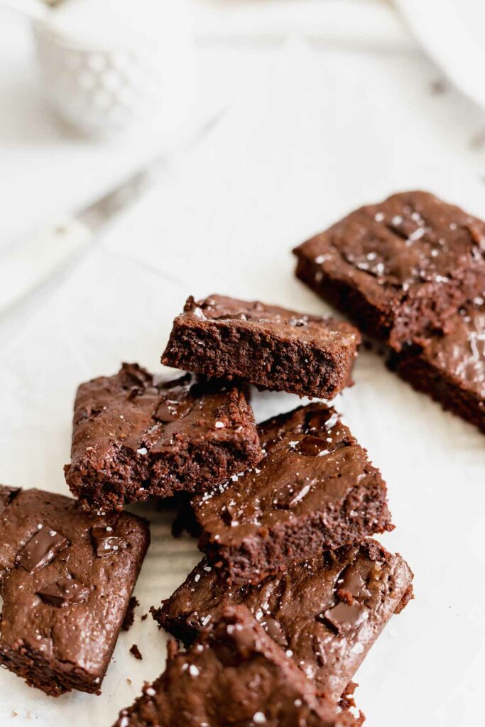 A few fudgy brownies | katiebirdbakes