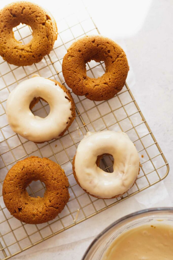 Salted maple glaze for donuts