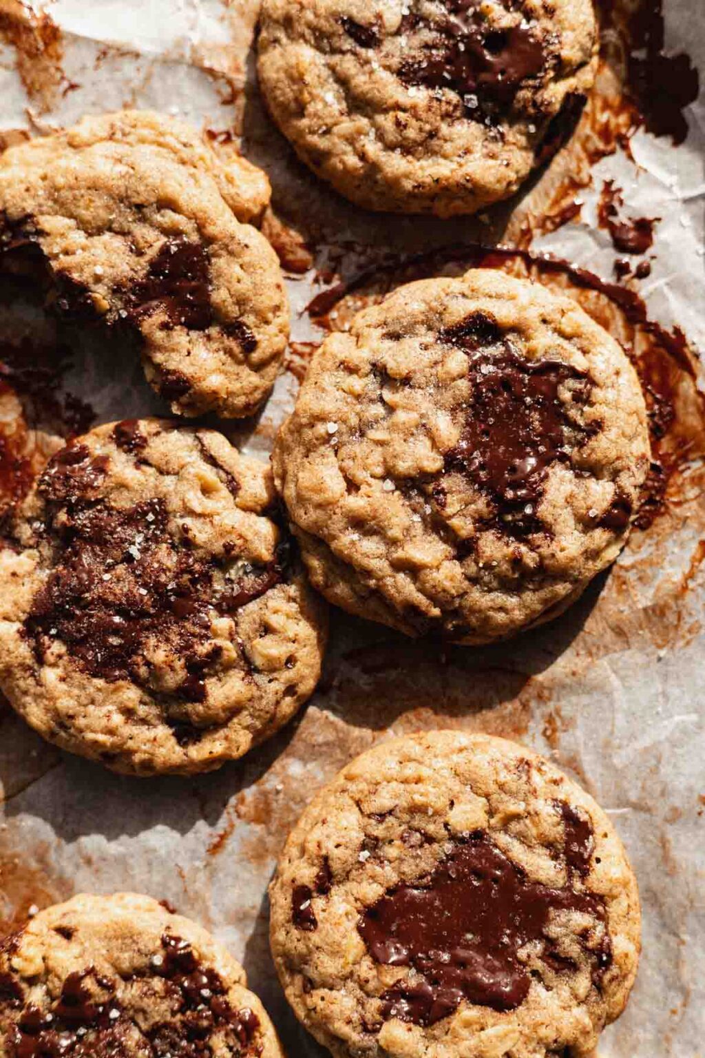 The Easiest Oatmeal Chocolate Chip Cookies Katiebird Bakes