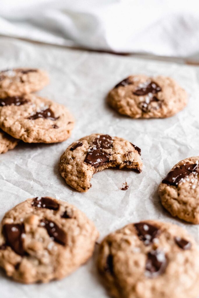 The best oatmeal chocolate chip cookies