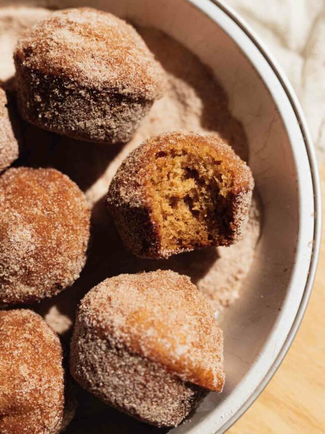 Apple Cider Donut Muffins