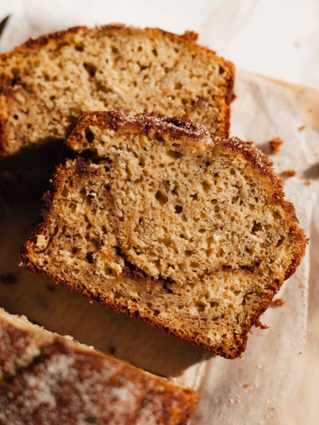 The Easiest Cinnamon Swirl Banana Bread